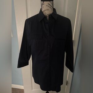 Pink by Thomas pink 3/4 sleeve button down